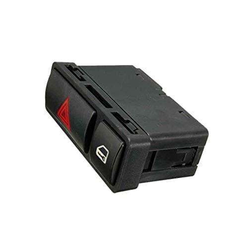 fgghfgrtgtg Hazard Warning Door Central Lock Plastic Locking Switch Replacement for E46 E53 E85 325 X5