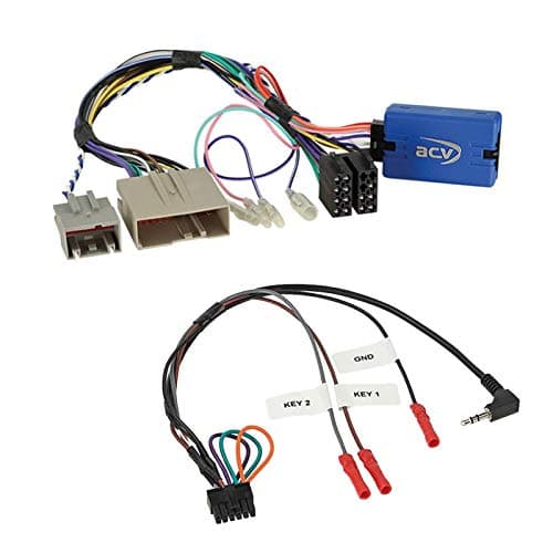 Steering Wheel Remote Control Adaptor Interface LFB Multilead Suitable for Ford USA Mustang Compatible with Various Radios