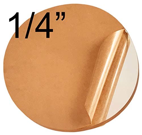 Clear Acrylic Disc Circle Round (10.5" Diameter, 1/4" Thick Clear). Click for More Colors and Sizes