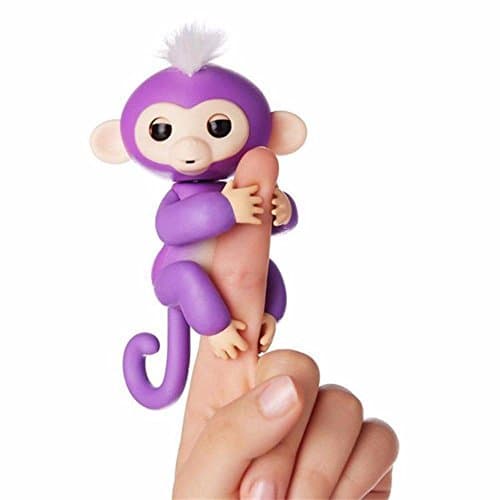 Happy Monkey Interactive Baby Monkeys Smart Finger Lings. Smart Induction Toy, Electronic .