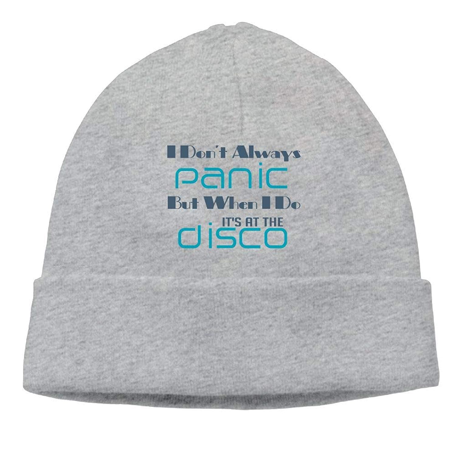 I Don't Always Panic But When I Do It's at The Disco Beanie Hats Knit Caps Men