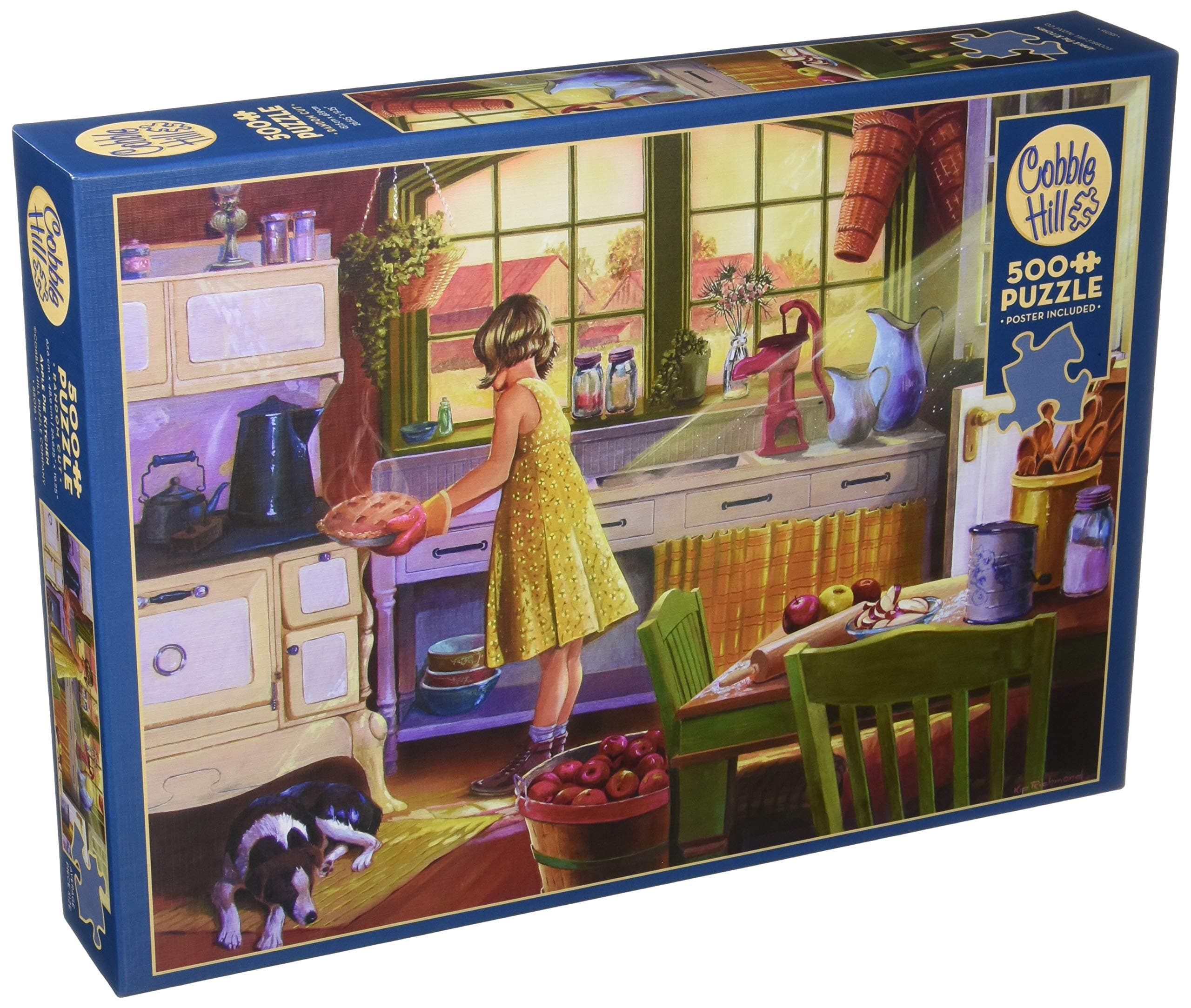 Cobblehill 85016 500 pc Apple Pie Kitchen Puzzle, Various