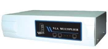 2-Way VGA Multiplier Switch for 1 PC to 2 Monitor Display