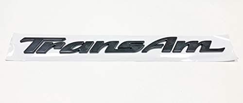 Max Performance - Direct Replacement for 93-02 Firebird Trans Am Door Letters Emblem - Black, (LMF2508)