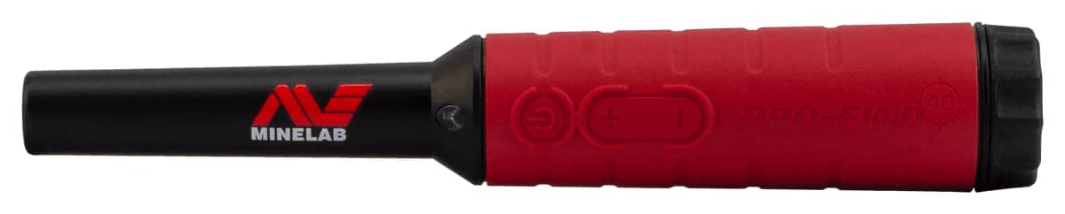 Waterproof Pinpointer Metal Detector for Experts with Tone ID & Adjustable Sensitivity (Built-in Flashlight, Holster & Lanyard Included) (PRO-FIND 40)