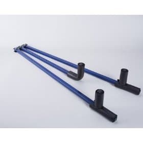 3 bar Leg Stretcher - Black