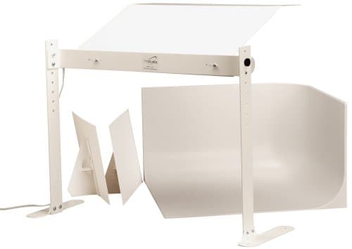 MyStudio MS20 Professional Tabletop Photo Studio Lightbox Kit with 5000K Lighting for Product Photography