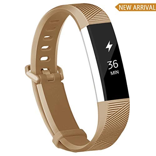 POY Compatible Bands Replacement for Fitbit Alta/Fitbit Alta HR, Adjustable Sport Wristbands for Women Men