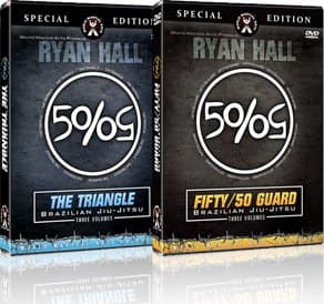 Ryan Hall Combo Pack - The 50/50 Guard & The Triangle - Brazilian Jiu-Jitsu DVDs
