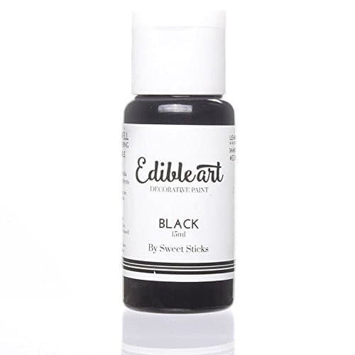 Edible Art Decorative Paint Black 15ml