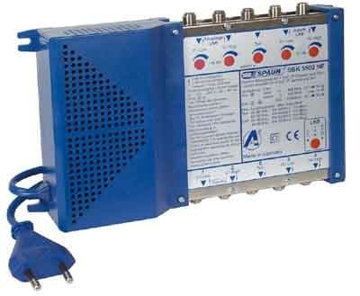 Spaun SBK 5502 NF Cascadable System Base Unit (1 Sat System with 4x Sat IF Power Signals)