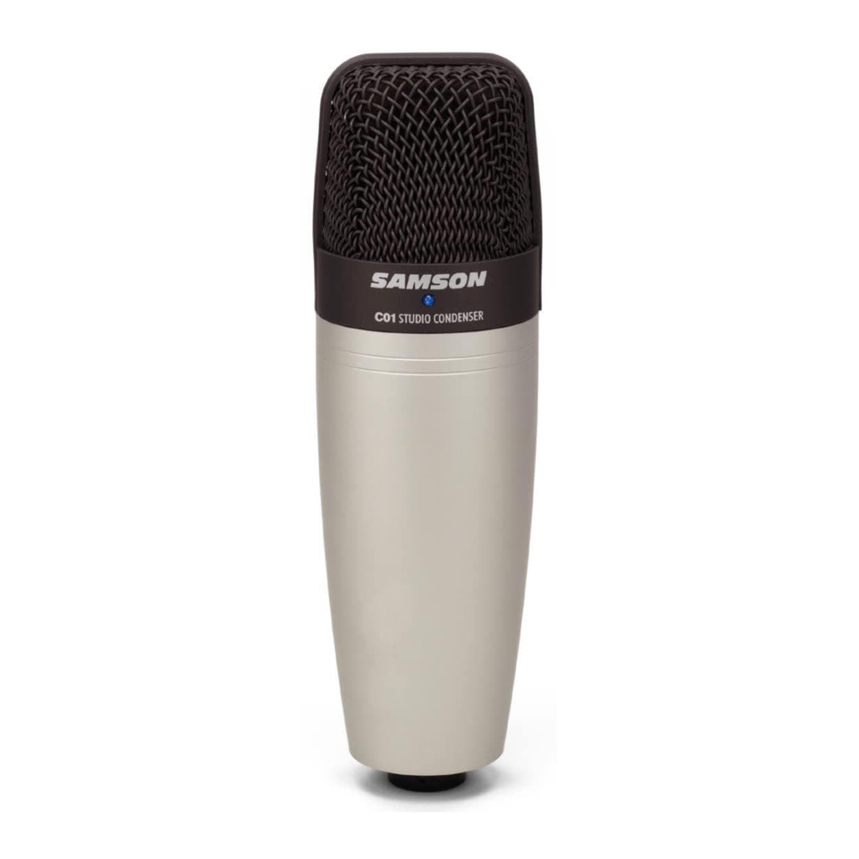 Samson Technologies C01 XLR Large Diaphragm Vocal Condenser Microphone (Unidirectional, Cream)