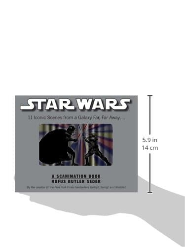 Star Wars: 11 Iconic Scenes from a Galaxy Far, Far Away... (A Scanimation Book)