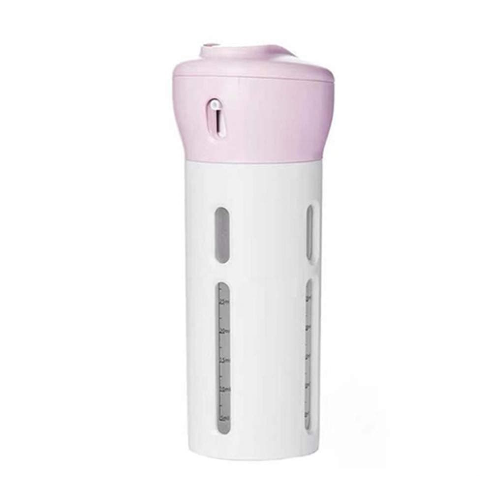 OOPES 4-in-1 Refillable Travel Liquid/Lotion Container Set (Pink)