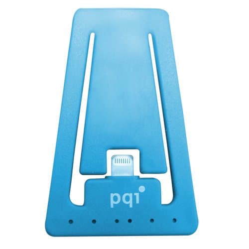 PQII-CABLE STAND WITH LIGHTNING CONNECTOR BLUE