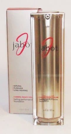 JabotCamera Ready Color Lasting Performance Foundation - WARM CARAMEL MEDIUM DARK - 1 OZ / 30 ML