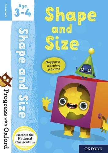 Progress with Oxford: Shape and Size Age 3-4 Paperback – 3 May 2018