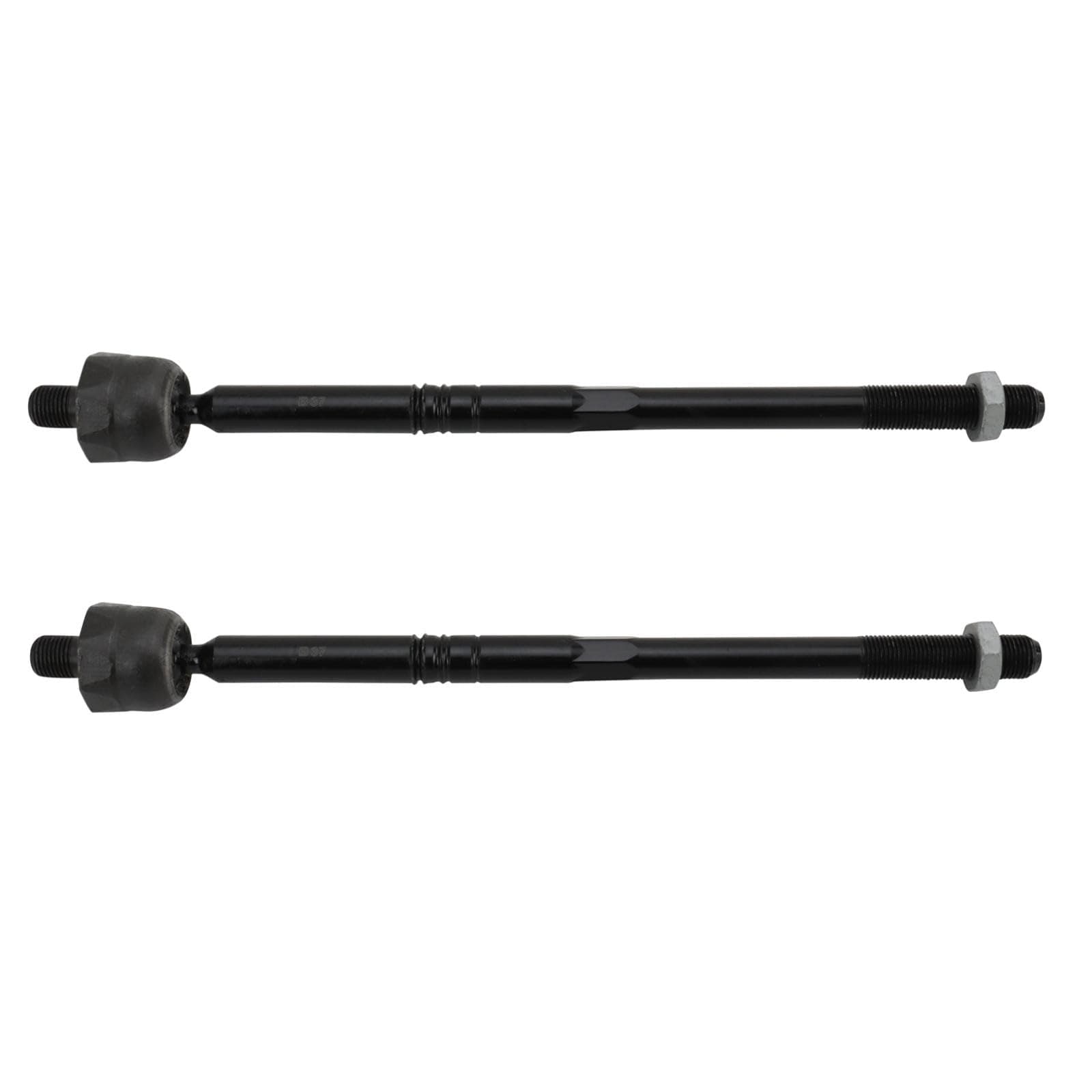 TRQ Front Inner Tie Rod Set 2 Piece Compatible with 2019-2023 Audi Q3 2019-2023 Volkswagen Arteon 2012-2019 Beetle 2012-2022 Passat 2018-2023 Tiguan
