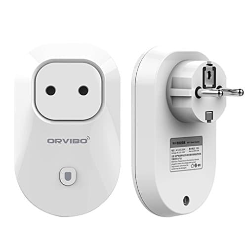 KINGMAS Orvibo WiFi Wireless Remote Control Timer Switch Socket Wall Plug for iPhone IOS Android (EU PLUG)