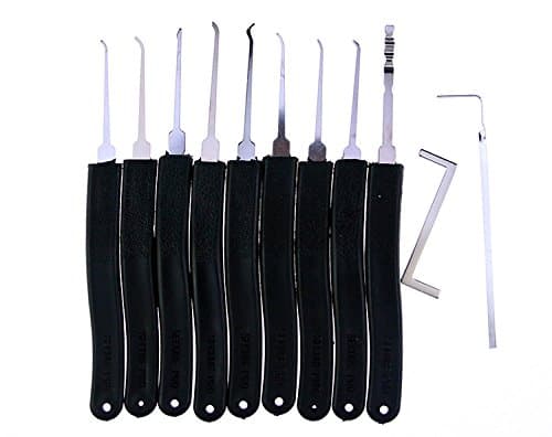 WASOON 11pcs Key Extractor Tool Pick Set Broken Key Extractor Removal Tool Set
