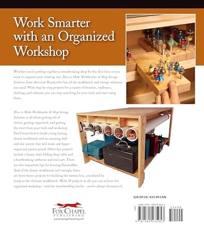 How to Make Workbenches & Shop Storage Solutions