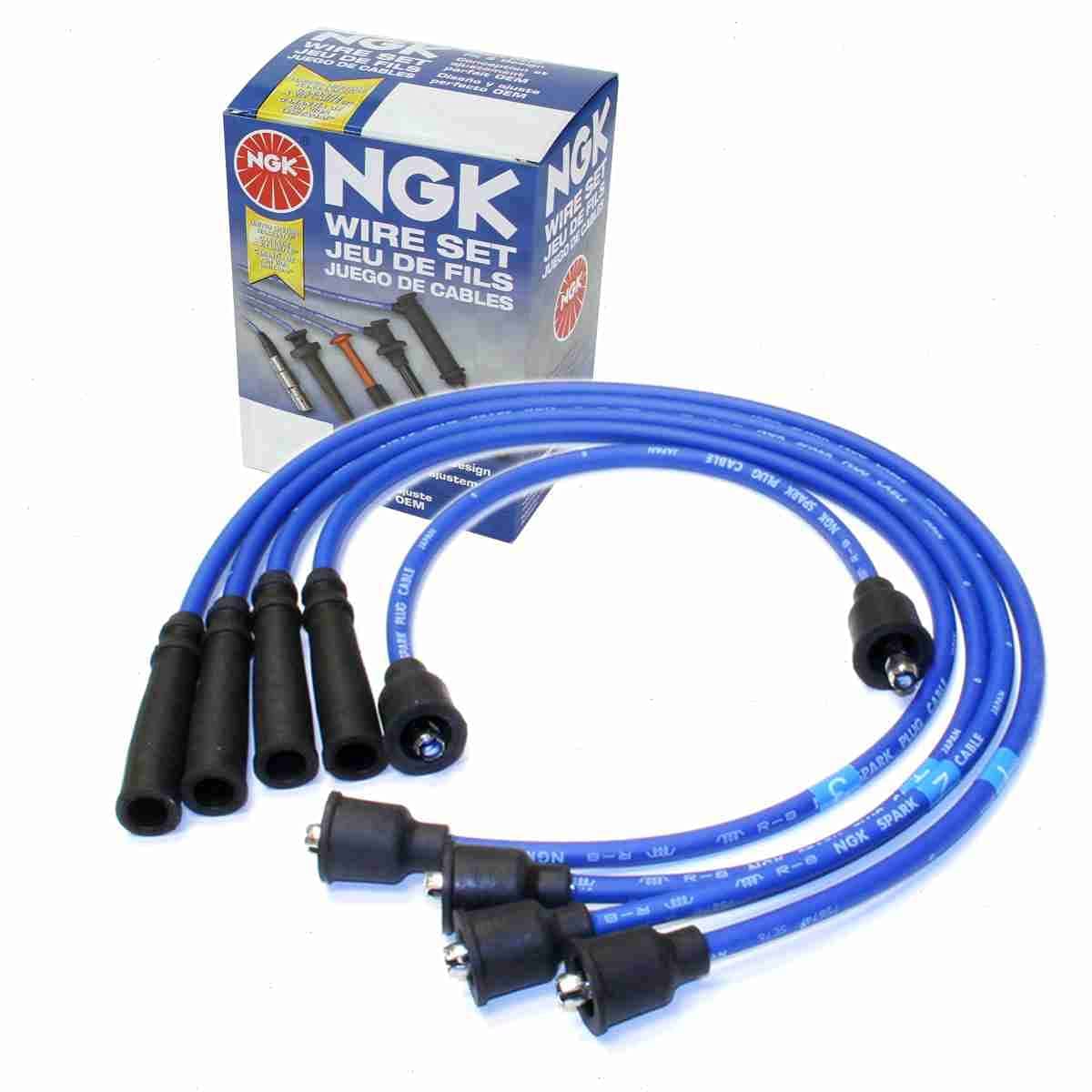 Sixity Auto NGK Spark Plug Wire Set compatible with Suzuki Samurai 1.3L L4 1985-1995
