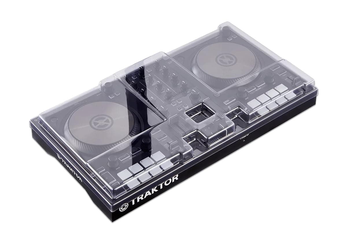 LE Cover for Native Instruments Kontrol S2 MK3 - Super-Durable Polycarbonate Protective lid in Smoked Clear Colour, Made in The UK - The DJs' Choice for Unbeatable Protection