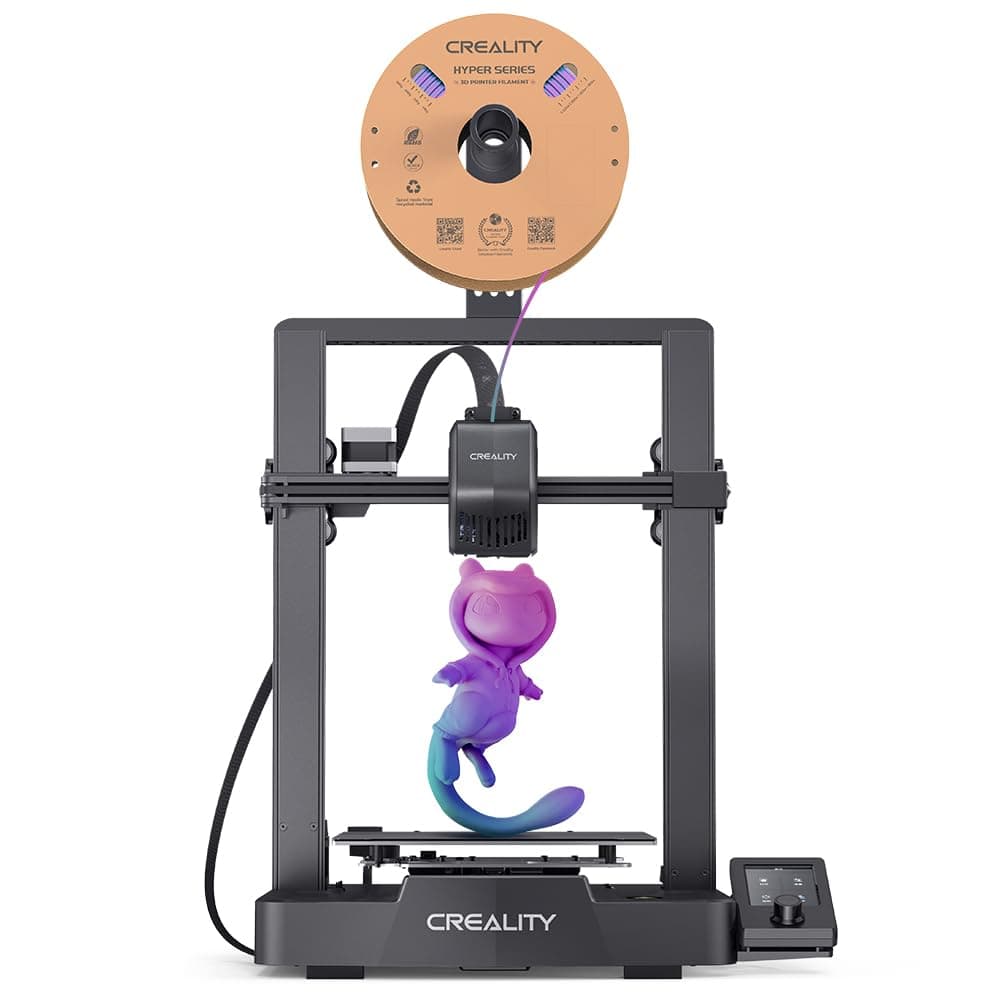 Creality Ender 3 V3 SE 3D Printer with CR Touch Auto Leveling, Sprite Direct Extruder, Dual Z & Y-axis, 250mm/s FDM Speed and 8.66 x 8.66 x 9.84in Print Size - Upgraded for Easy Beginners