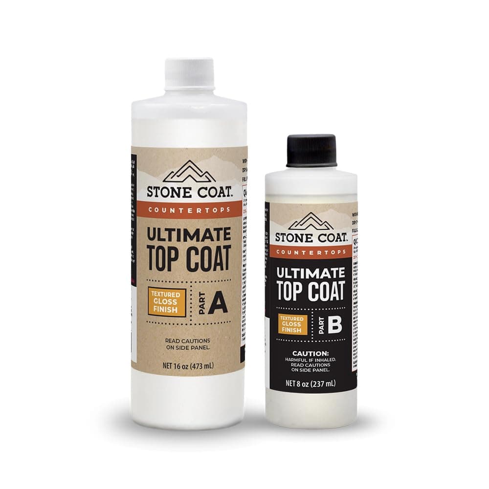 Stone Coat Countertops Ultimate Top Coat Epoxy - DIY Epoxy Resin Kit with Extra Scratch Resistance and UV Resistance for Protecting Your Surface! (Glossy Finish)