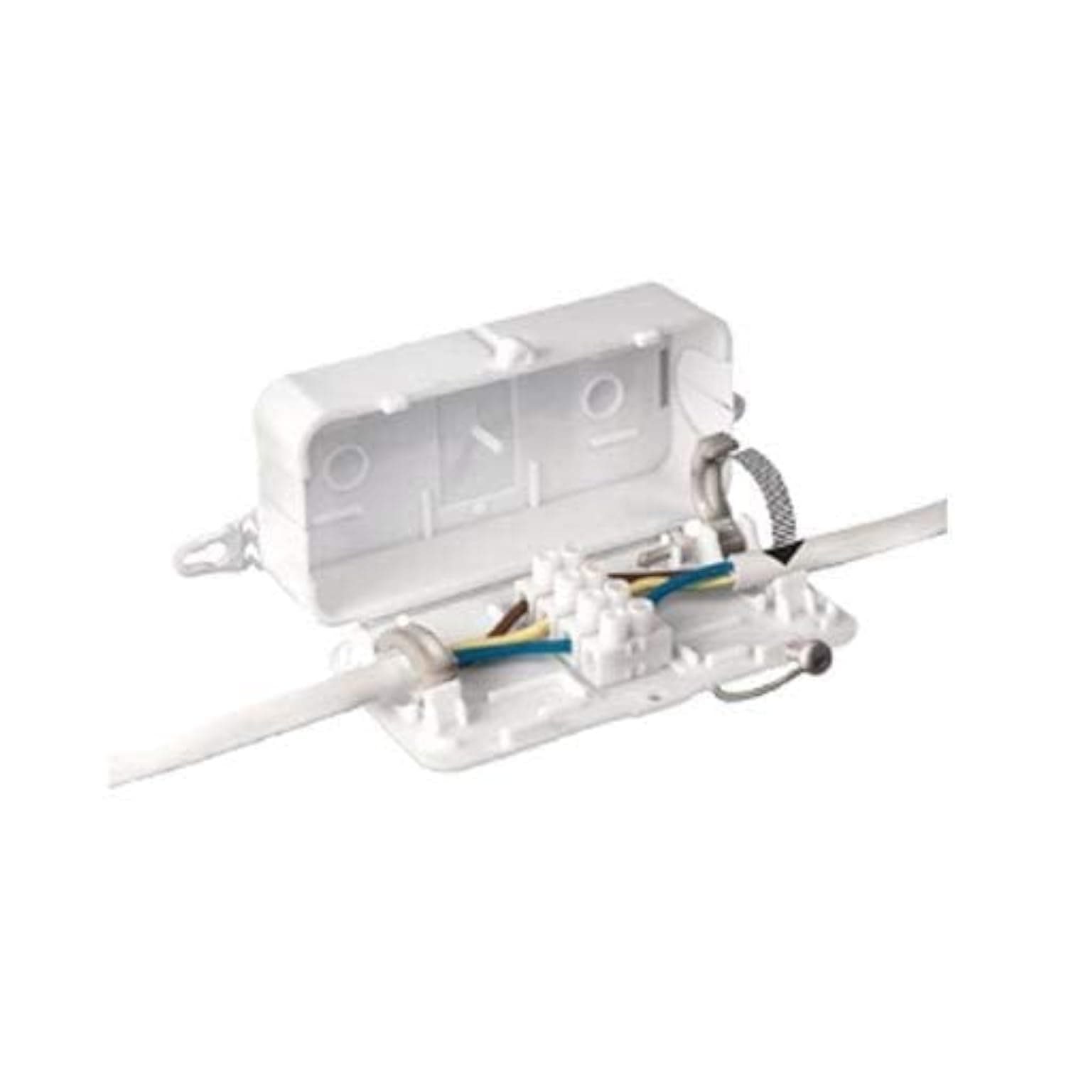 Debox DEKSB-001 4 pole connector block junction box (Pack of 1)