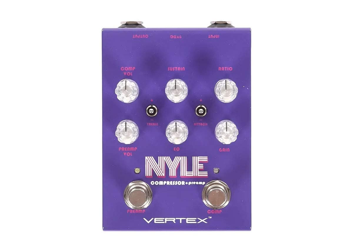 Vertex NYLE Compressor/Preamp Guitar Effects Pedal