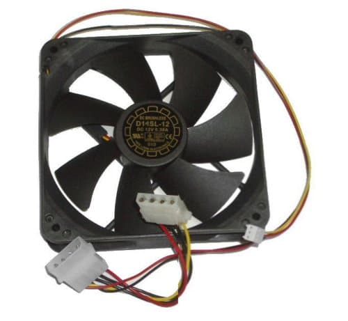 140mm Medium Speed Fan (D14SM-12)- Black