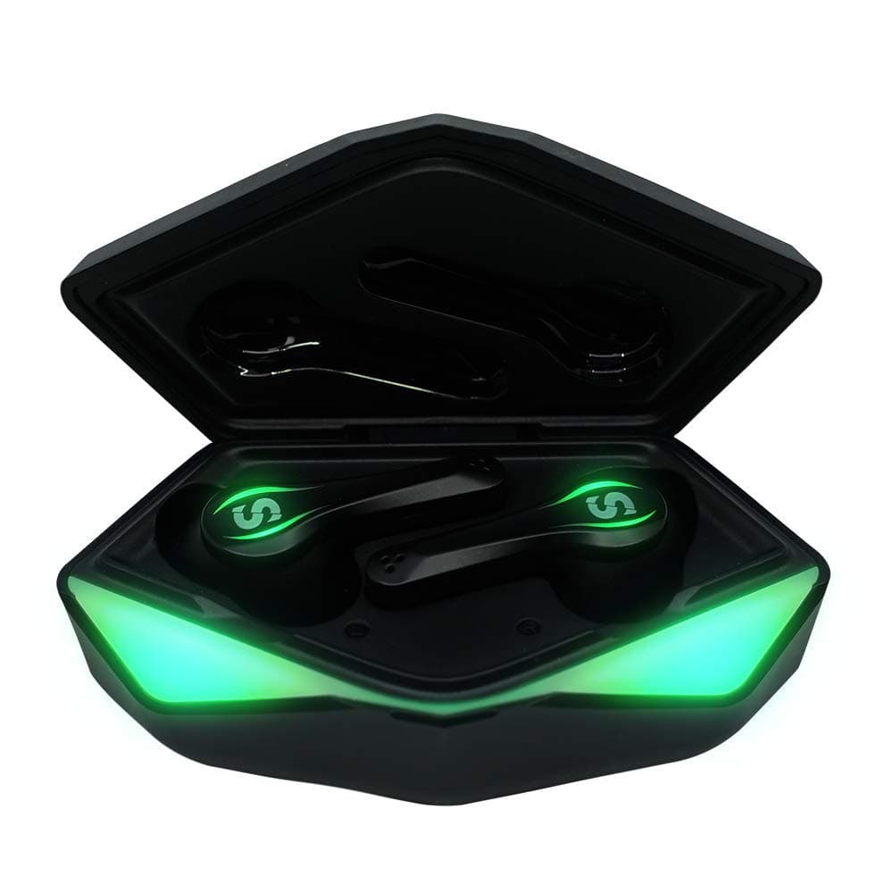 SWITCH Trubudz Play Ultra Low Latency Gaming True Wireless Bluetooth Earbuds with Cool Gaming Lights