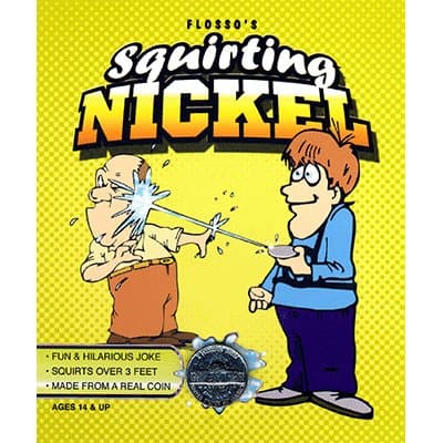 Magic Supply House Squirting Nickel - Trick