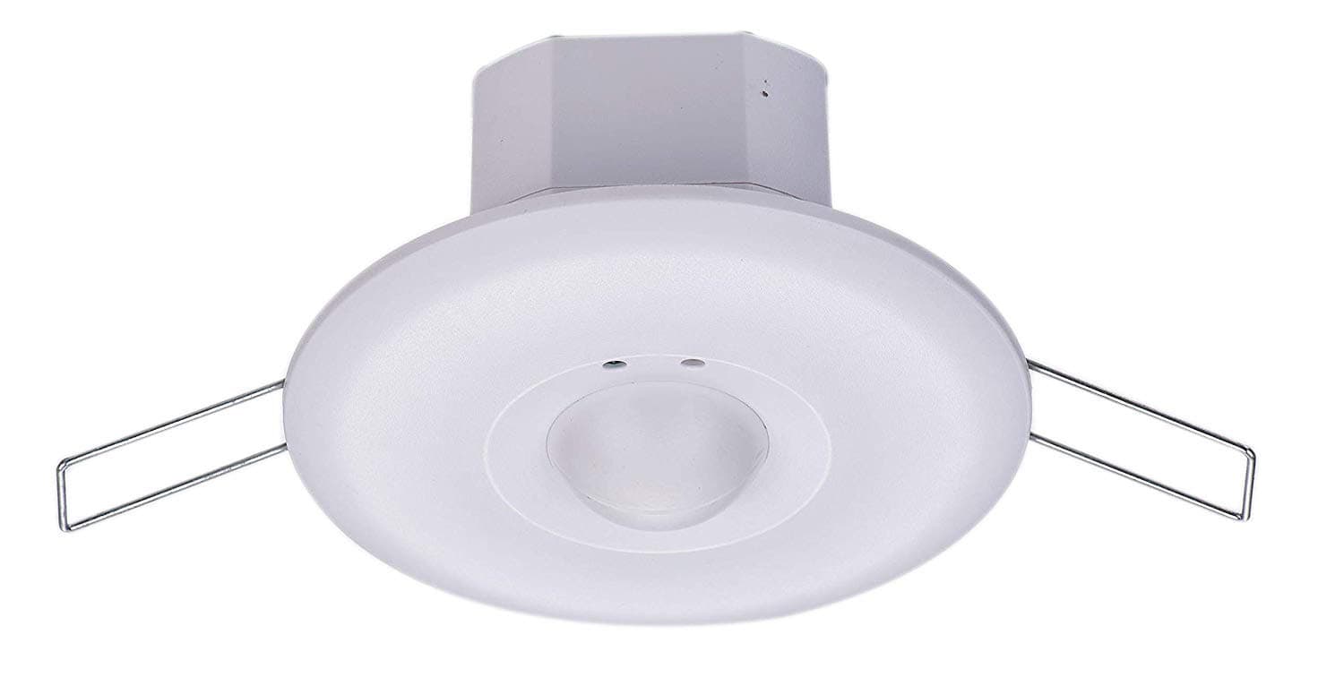 ZEYUN HF Movement Detector, Microwave Motion Sensor, Recessed Flush Ceiling Mounted Light Switch 30 minute time delay