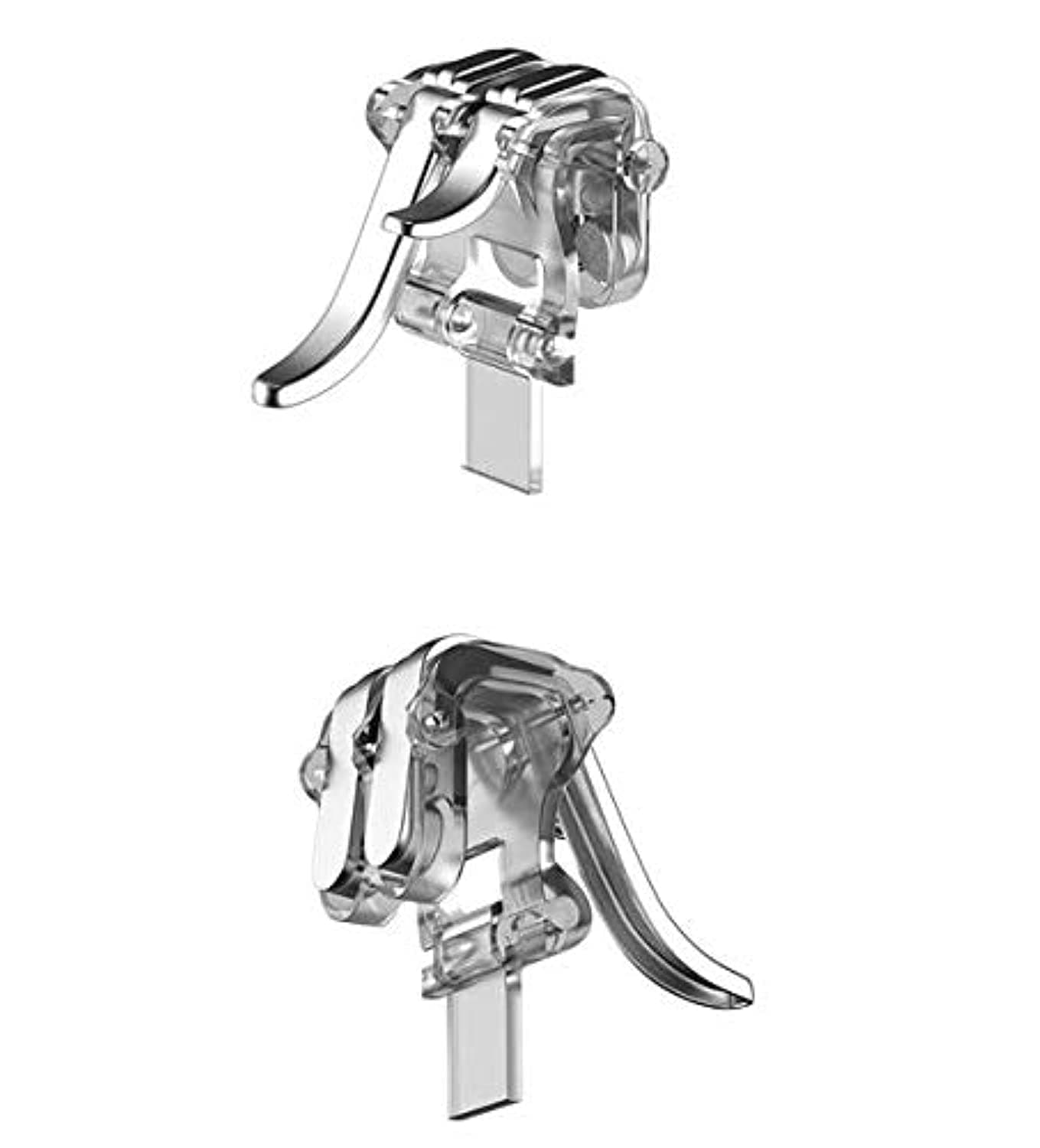 1 Pair six-finger linkage PUBG Mobile Game Fire Button phone Gaming Trigger L1 R1 Shooter Controller For IOS Android Smartphone