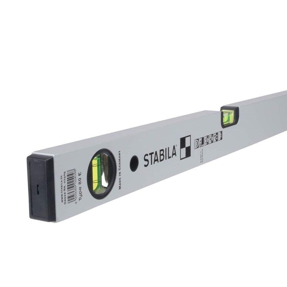 Stabila Spirit Level 40 cm Type 80 E-2 Very Robust Aluminium with 3 Levels
