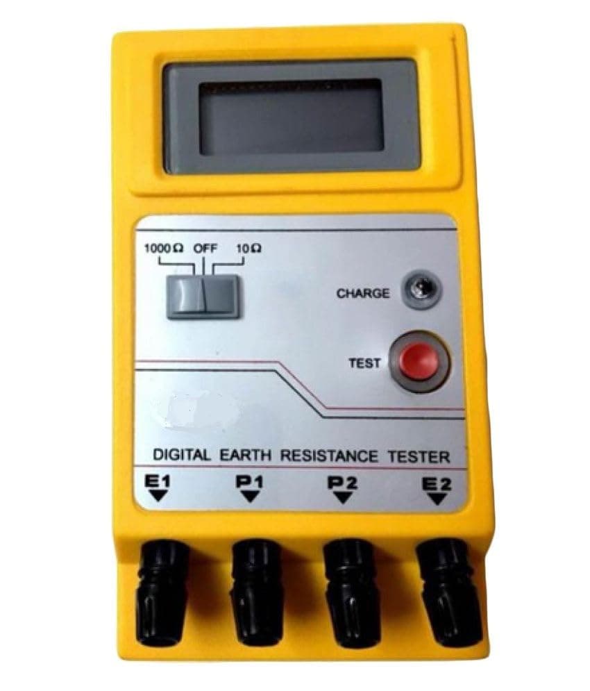 Sigma Instruments Digital Earth Resistance Tester - With Calibration