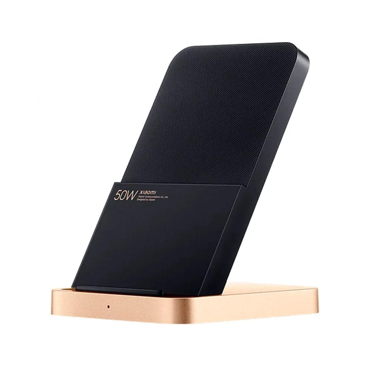 Xiaomi 50W Wireless Charging Stand, Efficient and Safe, Optimal Viewing Angle, 12 Layers of Smart Protection, Quiet Heat Dissipation, Black with Gold