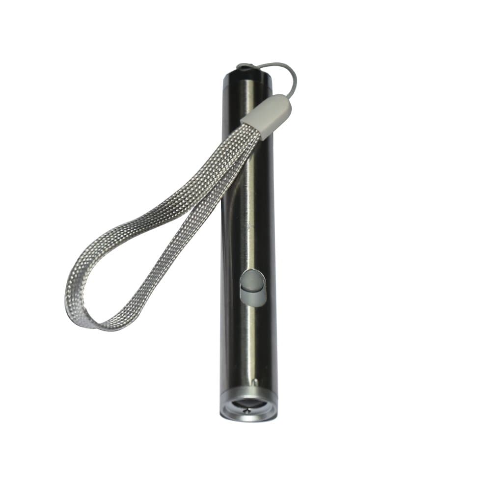 HUALEE Multi Function Mini LED Flashlight Pocket Torch Keychain Flashlight with 2 Modes Perfect for Camping, Hiking, Household, Interactive cat toys, etc.