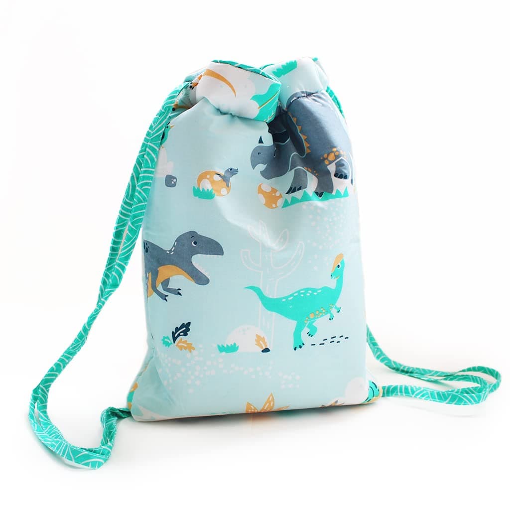 Drawstring Bag/Backpack with Waterproof Lining for Kids for Boys and Girls