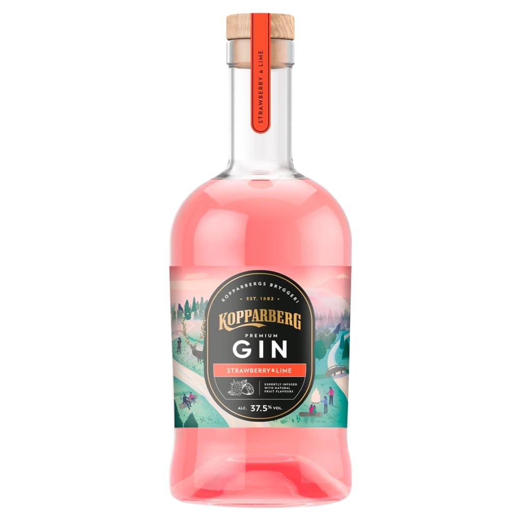 Kopparberg Gin Strawberry & Lime, 70cl