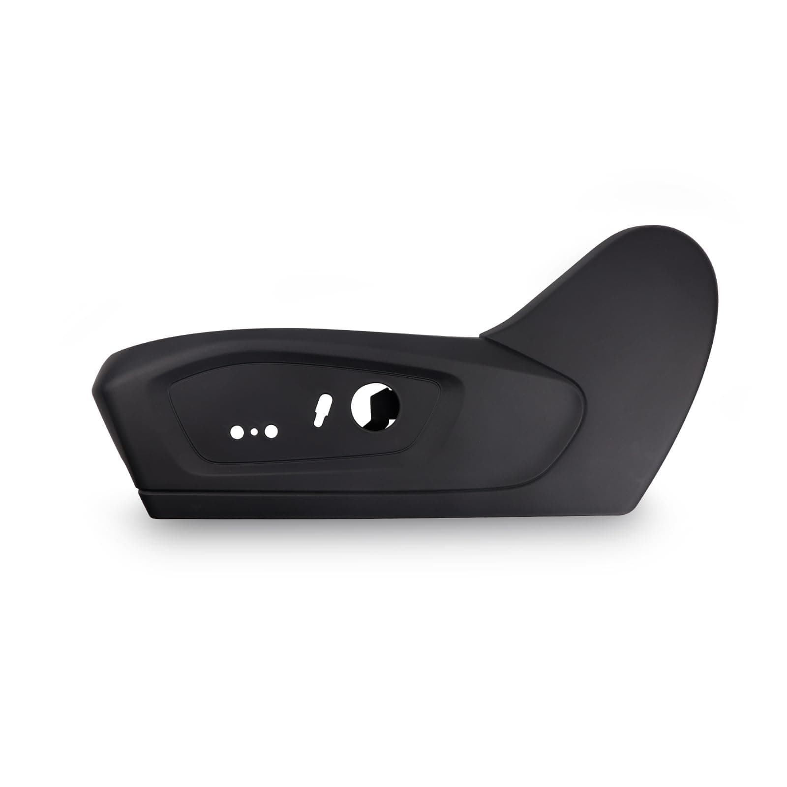 Driver Side Seat Trim Panel Shield Cover, Fit for Ford Explorer 2020-2023, Replace OE# MB5Z-7862187-EC, MB5Z7862187EC, Front Left Seat Track Cover, Black