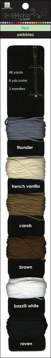 In Stitch'z Floss & Needles-Pebbles