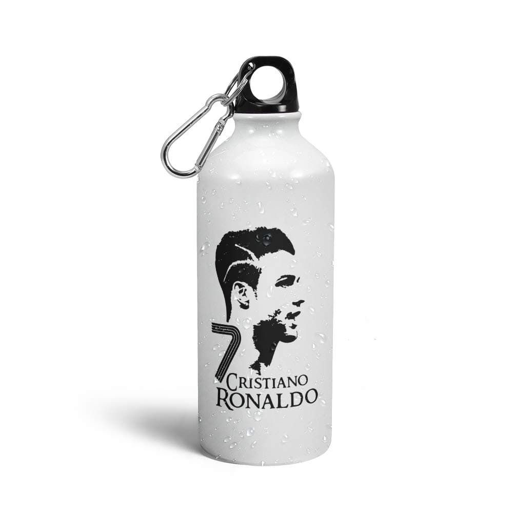 Ronaldo Printed Aluminium Water Bottle