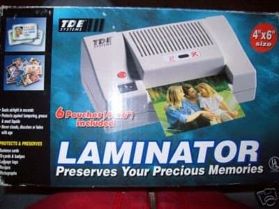 4x6 Laminator