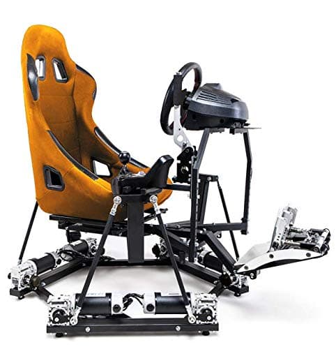 DOF Reality Motion Simulator Platform H6 (6 Movements Axis) Flight, Racing Car, Plane Cockpit - USB - Black - Gaming Hardware, Motion Simulator