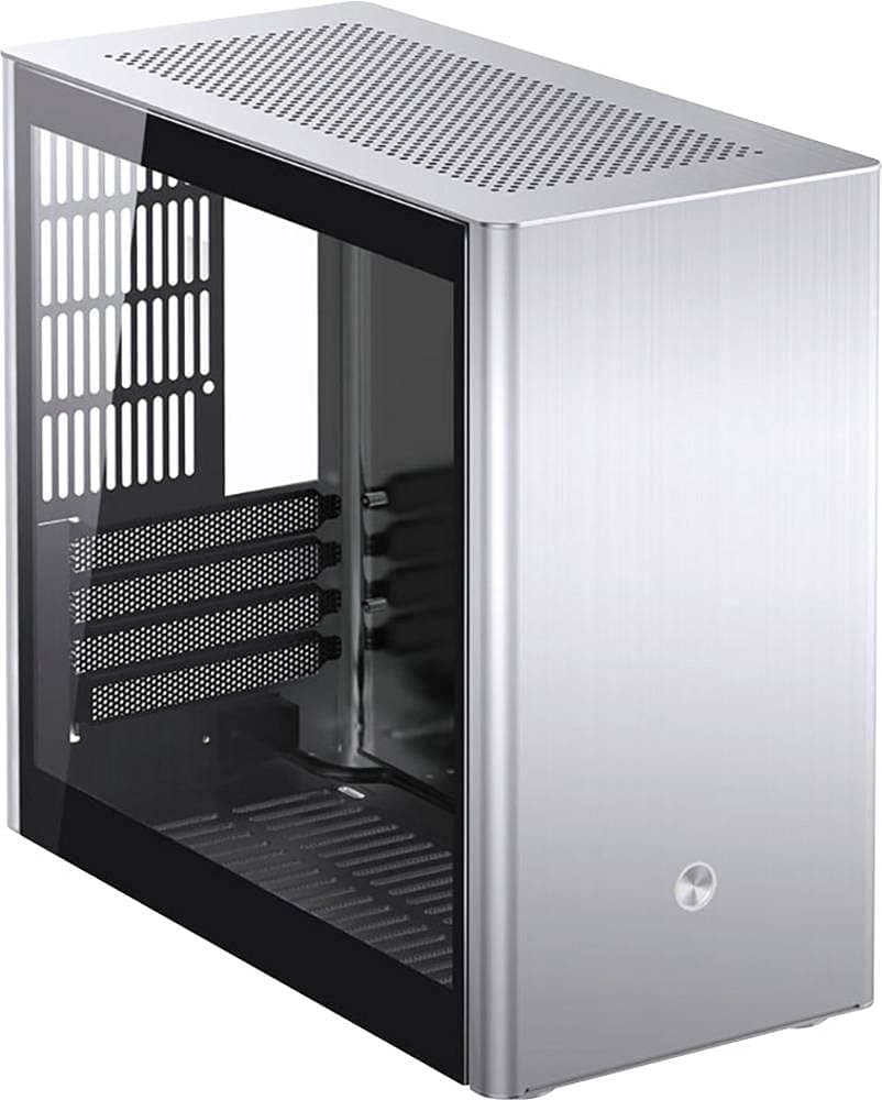 Jonsbo V9 Micro-ATX Gehäuse - Silber