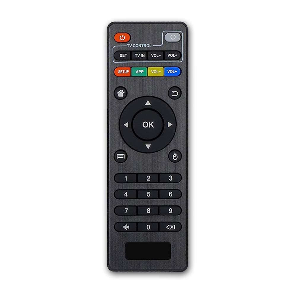 Original Replacement Remote Control Controller for Android TV Box MXQ, MXQ PRO, MXQ-4K, M8S, M8N, T95, T95M, T95N, T95X, X96, X96mini, H96, H96 Pro, Black