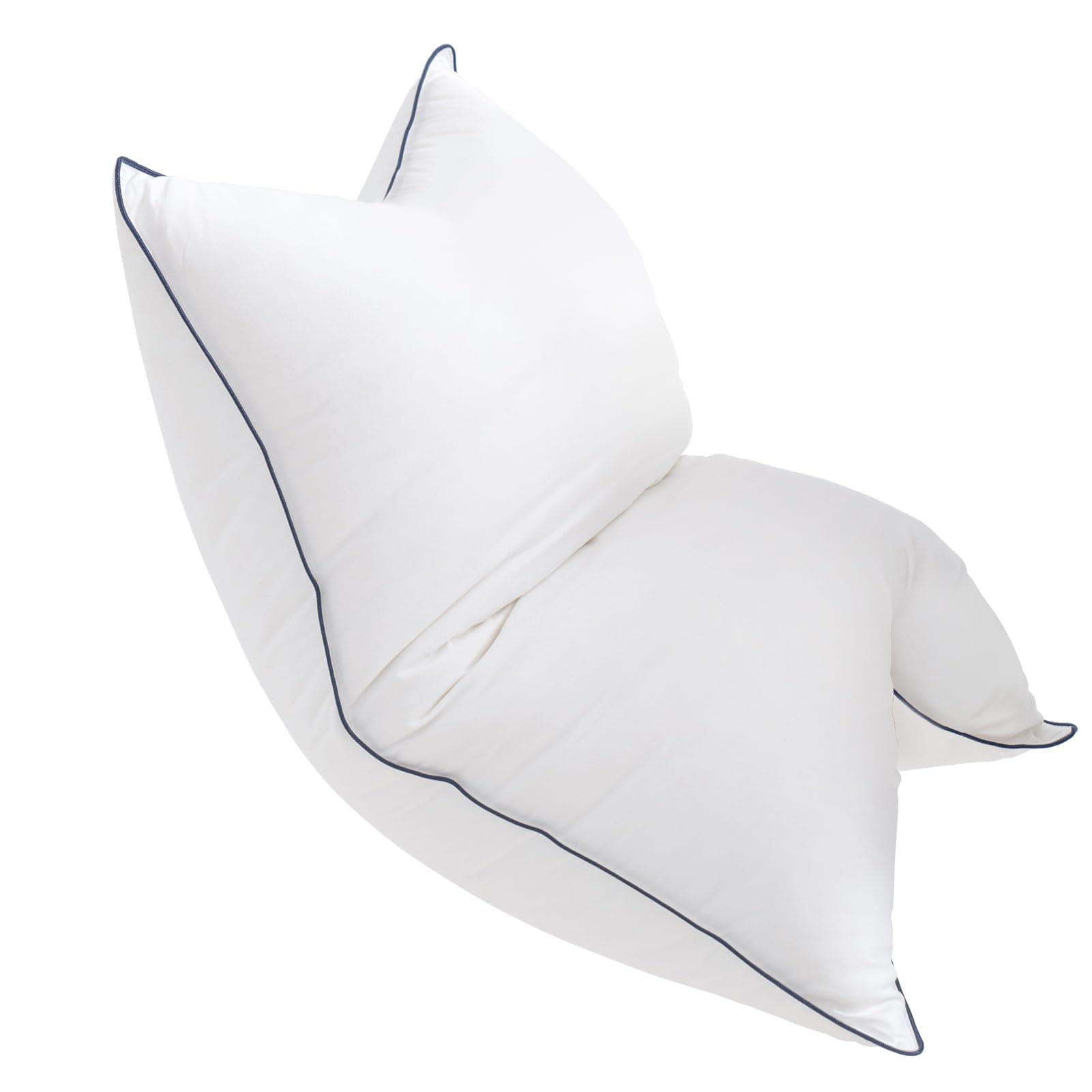 Goose Down Bed Pillow, Queen Size Bed Pillows for Sleeping, Ultra-Soft 750 Fill-Power Hotel Collection Pillow for Back, Stomach or Side Sleepers (20 * 28,Pack of 1)